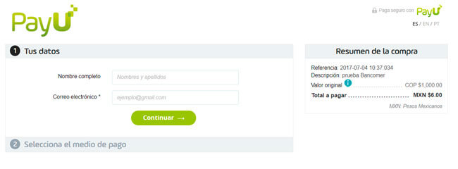 Bancomer pago referenciado
